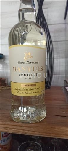 Roussillon Banyuls Terres des Templiers Fontaulé 2021