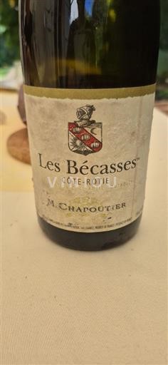 Rhônetal Côte-rôtie M. Chapoutier Les Bécasses 2010