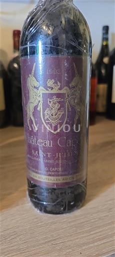 Bordeaux Saint-Julien Château Capdet 1993
