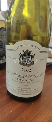 Borgonha Santenay Premier Cru Clos de Tavannes 2002