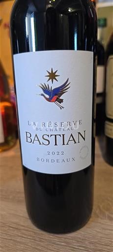 Bordeaux Bastian La Réserve du Château 2022