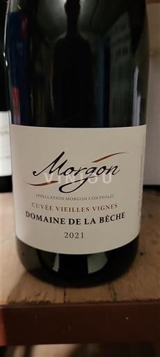 Beaujolais Morgon Domaine La Bêche Vieilles Vignes 2021