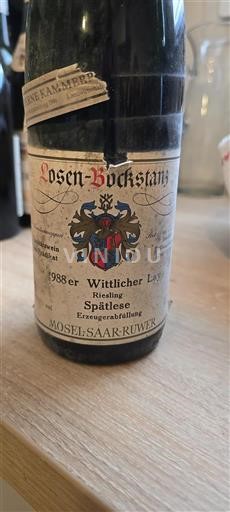 Mosella Non specificato Losen-Bockstanz Wittlicher Lay 1988