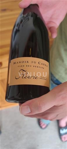 Beaujolais Fleurie Manoir du Carra Clos des Deduits 2022