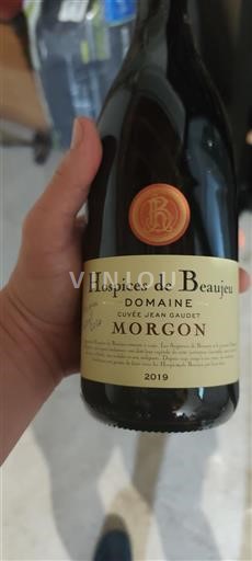 Beaujolais Morgon Hospices de Beaujeu Jean Gaudet 2019