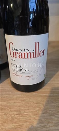 Údolí Rhôny Côtes-du-Rhône Domaine Gramiller Fruits rouges 2019