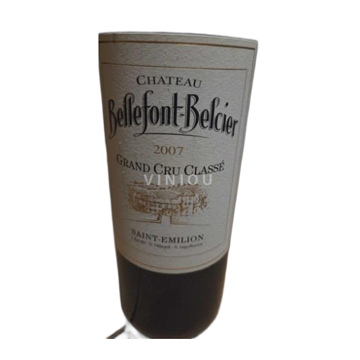 Bordeaux Saint-Émilion Grand Cru Château Bellefont-Belcier 2007
