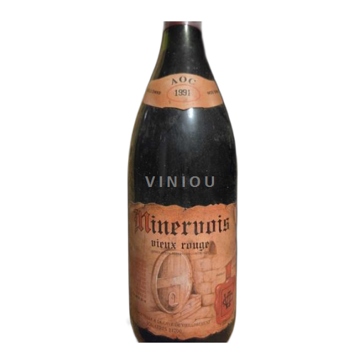 Languedoc Minervois Cave jouarres Vieux rouge 1991