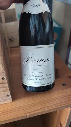 Borgogna Beaune Domaine Bouzerand-Dujardin 1992