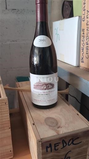 Bourgogne Mercurey Domaine Meix-Foulot 2001