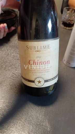 Valle della Loira Chinon Caves des Vins de Rabelais Sublime 2002