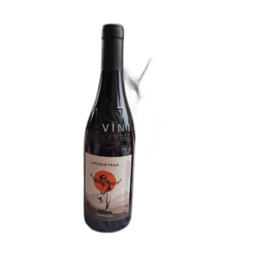 Vin Rouge sec Clandestino Non millésimé France Vallée du Rhône Vacqueyras