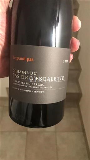 Languedoc Terrasses du Larzac Domaine Pas de l'Escalette Le grand pas 2020