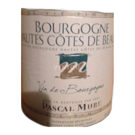 Borgogna Hautes Côtes de Beaune Pascal Mure 2017
