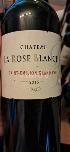 Bordeaux Saint-Émilion Grand Cru Château La Rose Blanche 2015