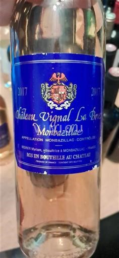 Sydvestfrankrig Monbazillac Château Vignal La Brosse 2017