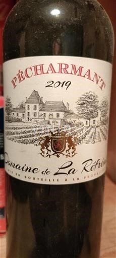 Sydvestfrankrig Pécharmant Domaine La Rétreive 2019