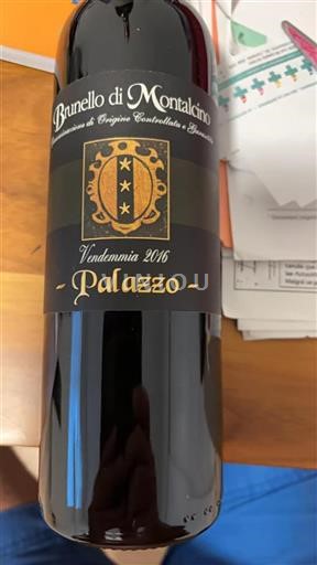 Toscane Brunello di Montalcino Palazzo 2016