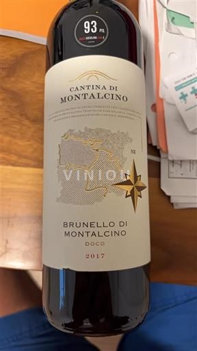 Toscana Brunello di Montalcino DOCG Cantina di Montalcino 2017