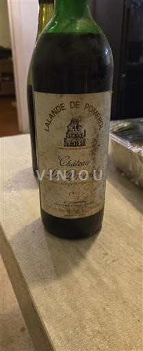 Bordeaux Lalande-de-Pomerol Château La Pervenche 1985