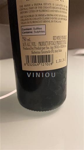Toscane Chianti Classico Isole e Olena Non Millésimé