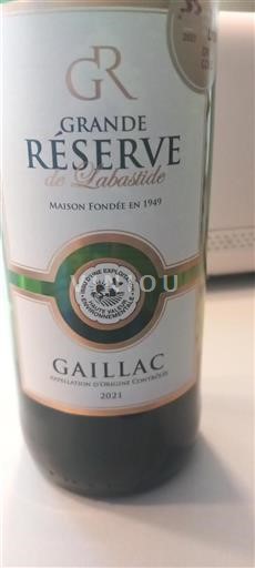 Sydvestfrankrig Gaillac Labadistide Grande Réserve 2021