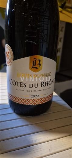 Rhônevallei Côtes-du-rhône Louis Bernard 2022