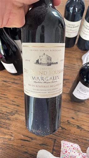 Bordeaux Margaux Château Grand Soussans 2016