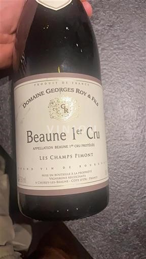 Bourgogne Beaune Premier Cru Domaine Georges Roy & Fils Les Champs Pimont Non Millésimé