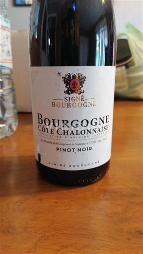 Burgundsko Bourgogne-Côte-Chalonnaise Signé Bourgogne Pinot Noir 2022