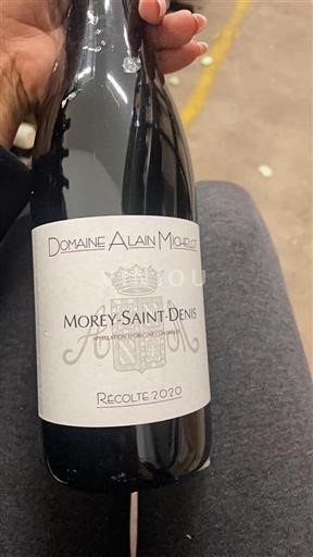 Vin Rouge sec Domaine Alain Michelot 2020 France Bourgogne Morey-saint-denis AOC