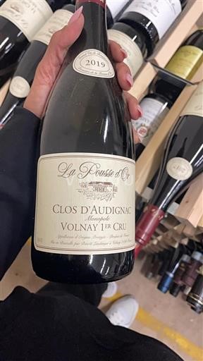 Borgoña Volnay Premier Cru La Pousse Or Clos d'Audignac 2019