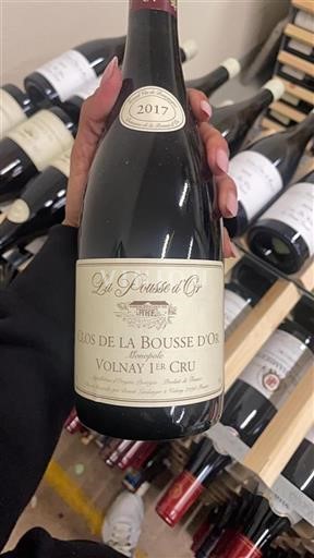 Burgundy Volnay Premier Cru La Pousse Or Clos de la Bousse d'Or 2017