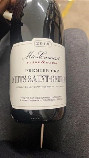 Bourgondië Nuits-saint-georges Premier Cru Méo-Camuzet Frère & Sœurs 2019