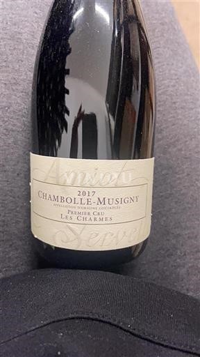 Bourgogne Chambolle-Musigny Premier Cru Amiot Servelle Les Charmes 2017