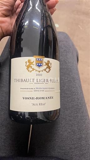 Borgogna Vosne-Romanée Thibault Liger-Belair Aux Réas 2020