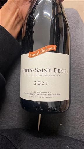 Burgundsko Morey-saint-denis David Duband 2021