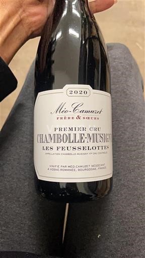 Bourgogne Chambolle-Musigny Premier Cru Domaine Méo-Camuzet Les Feusselottes 2020