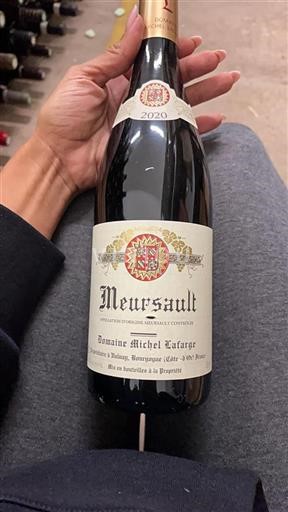 Bourgogne Meursault Domaine Michel Lafarge 2020
