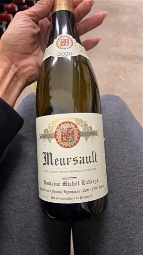 Burgund Meursault Domaine Michel Lafarge 2020