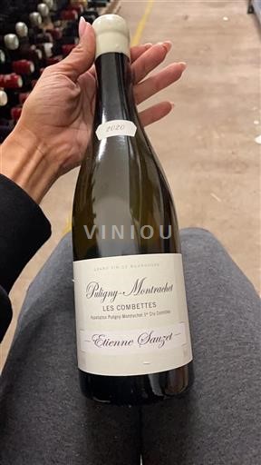 Burgundi Puligny-montrachet Premier Cru Etienne Sauzet Les Combettes 2020