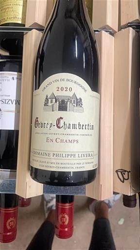 Bourgogne Gevrey-chambertin Domaine Philippe Livera En Champs 2020