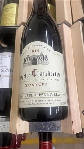 Burgundsko Chapelle-Chambertin Grand Cru Domaine Philippe Livera 2019