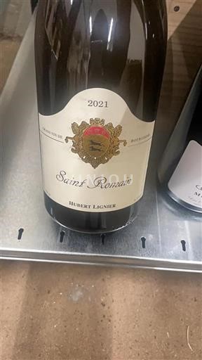 Bourgogne Saint-Romain Hubert Lignier 2021