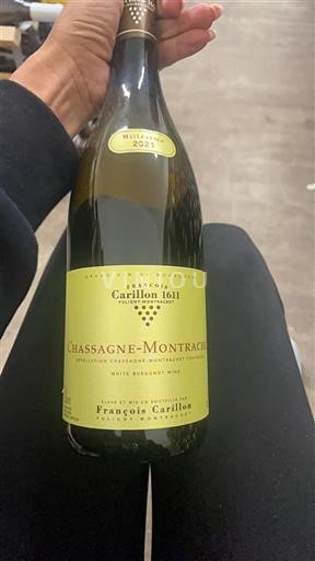 Bourgogne Chassagne-montrachet François Carillon 2021