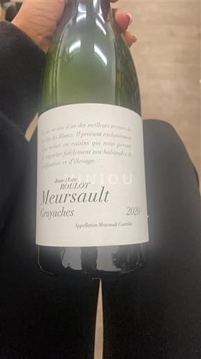 Bourgogne Meursault Jean-Marc Roulot Gruyaches 2020