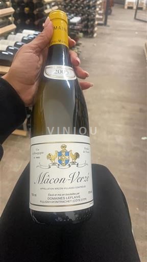Bourgogne Mâcon et mâcon-villages Domaine S Leflaive 2009