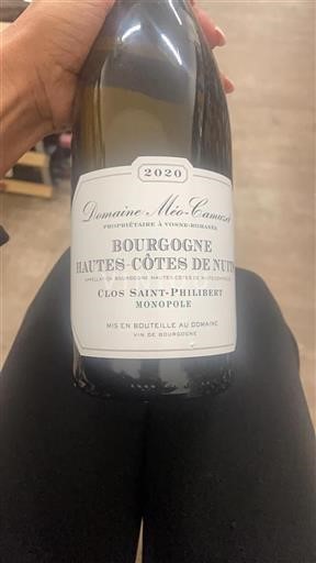Bourgogne Domaine Méo-Camuzet Clos Saint-Philibert 2020
