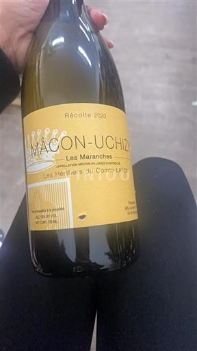 Borgoña Mâcon y Mâcon-villages Les Héritiers du Comte Lafon Les Maranches 2020