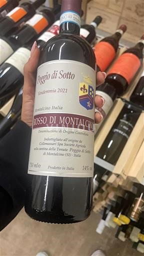 Toscana Rosso di Montalcino Poggio di Sotto 2021